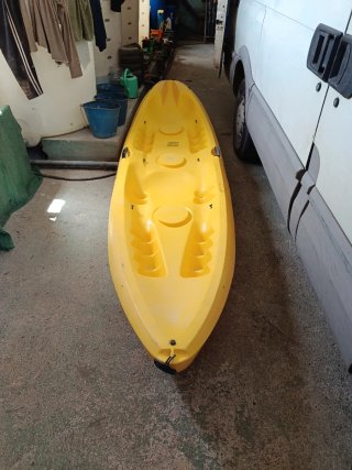 Kayak 2 adultos y un niño