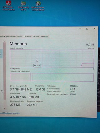 Memoria RAM DDR4 16GB (2x8GB) RGB Fury cl16