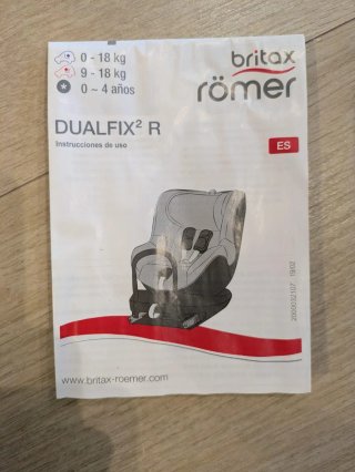 Silla coche Britax Romer Dualfix 2R. O-4 años