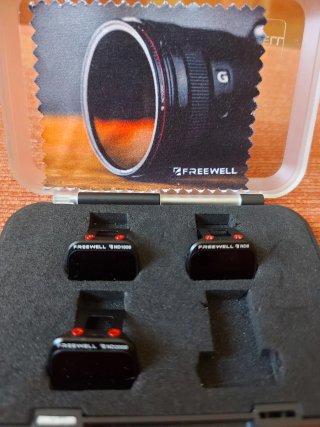 Filtros Freewell ND1000 y ND8 para DJI Mini 2