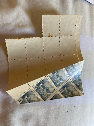 Error Sello Franco 50 Cts España