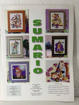 Revista Punto de Cruz Colección Brujas