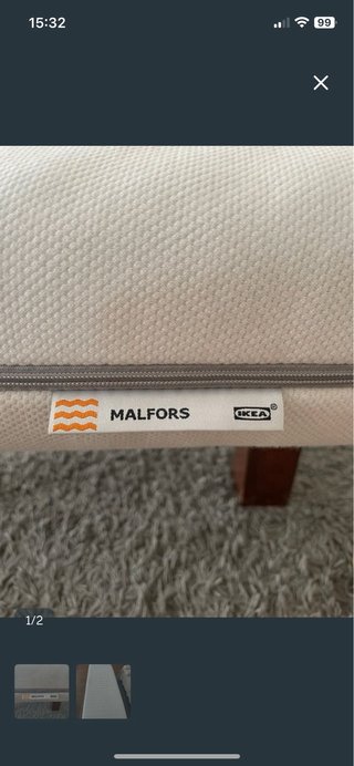 Colchón IKEA MALFORS Se puede quitar la funda