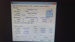 Intel Celeron M 420 1.6ghz - 945GM gpu - 512MB RAM