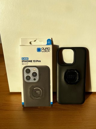 Custodia Quad Lock per iPhone 13 Pro Nero