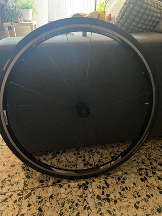 Ruedas Shimano WH-R500 Carretera Delantera + Trase