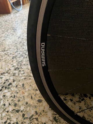 Ruedas Shimano WH-R500 Carretera Delantera + Trase