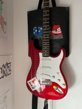 Guitarra Eléctrica Roja Stagg
