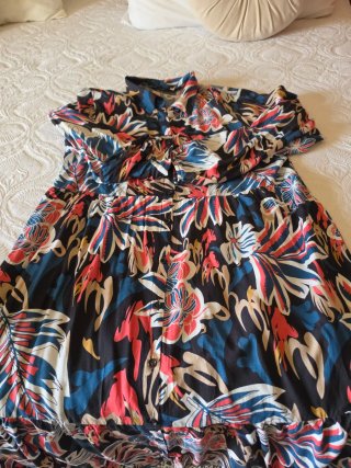 Vestido estampado floral