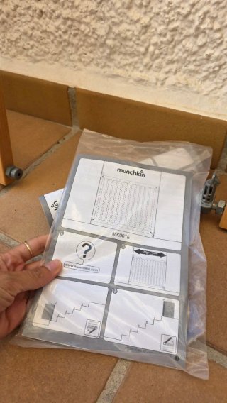 Barreras vallas de seguridad madera Munchkin