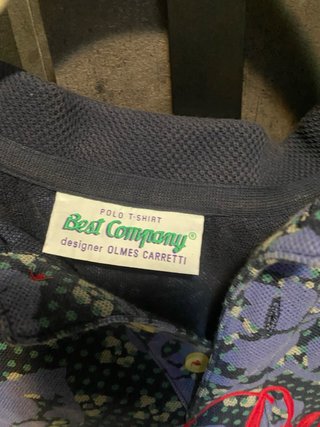 Maglietta Polo Best Company Vintage