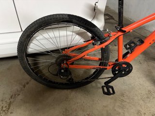 Bicicleta Rockrider Naranja 26 pulgadas  Poco Uso