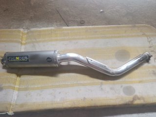 Tubo de escape Thunder Yamaha R6 carburación