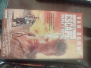 Película VHS Sin Escape (Van Damme)