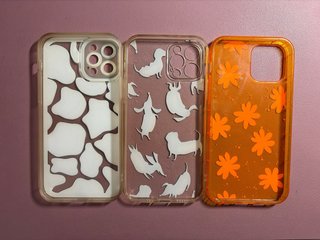 Confezione da 3 custodie per iPhone 12 Pro