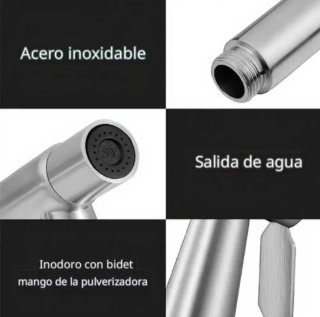 Juego 3 cabezales ducha alta presión