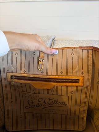 Louis Vuitton Neverfull MM Marrón