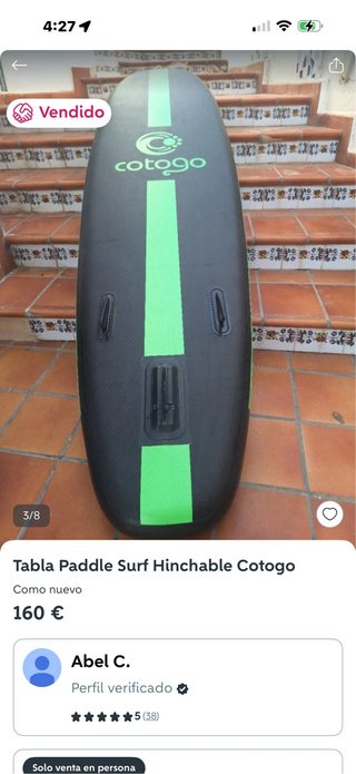 Tabla Paddle Surf Hinchable Cotogo