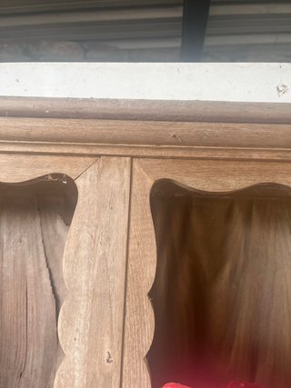 Mueble aparador antiguo de madera