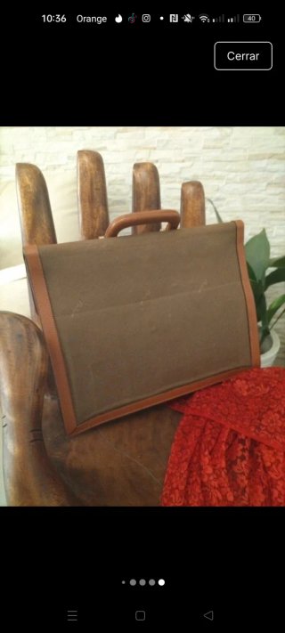 Pertegaz Maletín Cartera Portadocumentos Marrón
