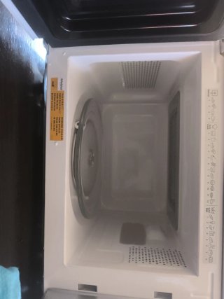 Microondas Whirlpool Negro