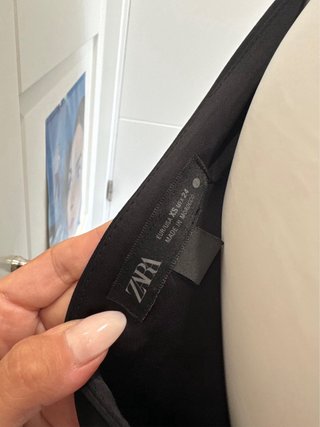 Top lencero Zara encaje