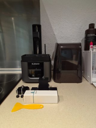 Stampante 3D Elegoo Mars 4 Ultra + Curador Resina