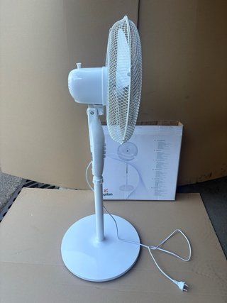 Ventilador de Pie Raydi Blanco