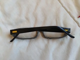 Monturas Gafas Versace Doradas y Rojas