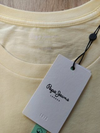 Camiseta Pepe Jeans London Amarilla Talla M