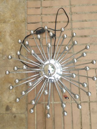 Lampara de diseño en acero