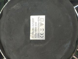Lampara de diseño en acero