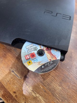 Console PS3 Slim + Gioco GTA V