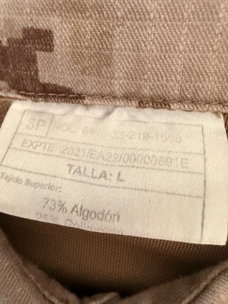 Camisa Polo Manga Corta Camuflaje Desierto