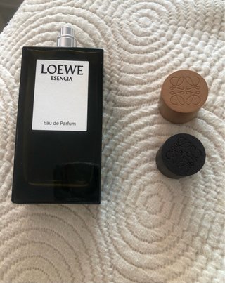 Bote Perfume LOEWE Esencia + 2 Tapones