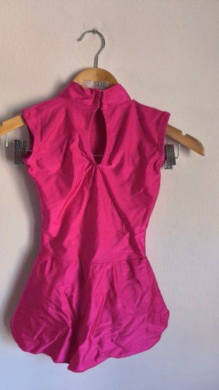 Maillot rosa + punteras, donut y cinta para pelo