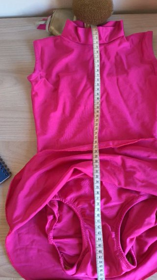 Maillot rosa + punteras, donut y cinta para pelo