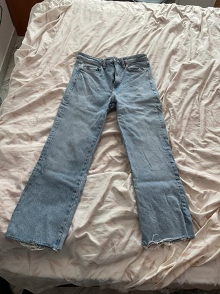Pantalón vaquero flare talla 38