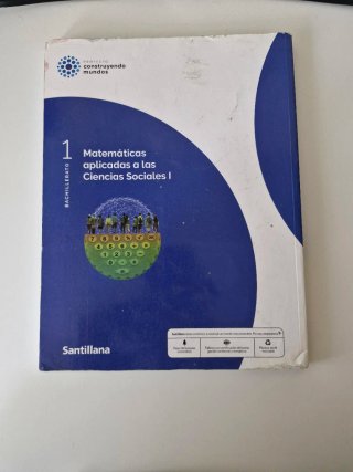 Matemáticas aplicadas a las Ciencias Sociales I...