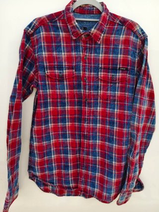 Camisa Replay cuadros XL