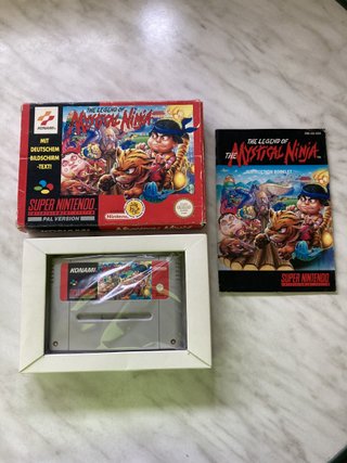 The Legend of Mystical Ninja SNES PAL NOE