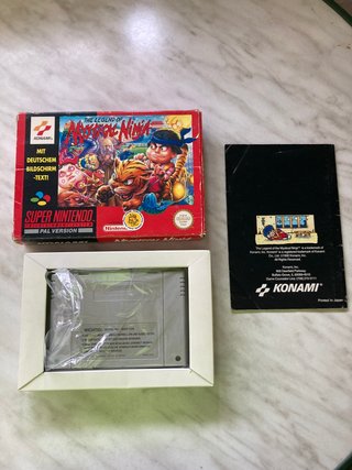 The Legend of Mystical Ninja SNES PAL NOE