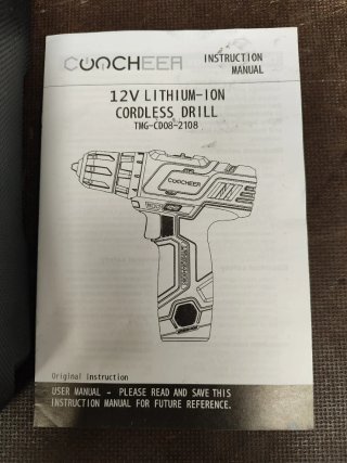 Taladro Inalámbrico 12V CONCHEER