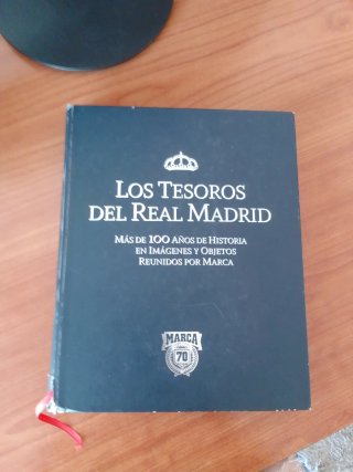 Libro- Los tesoros del Real Madrid 100 años.