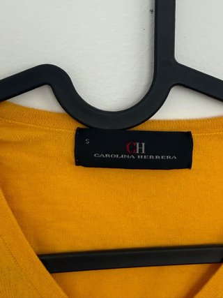 Jersey Carolina Herrera Amarillo Talla S