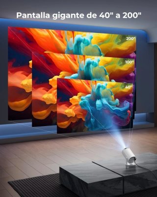 Proyector Portátil Einyoumily 4K