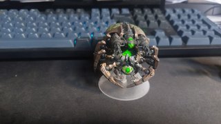 Warhammer 40k Necron Canoptek Spyder dipinto