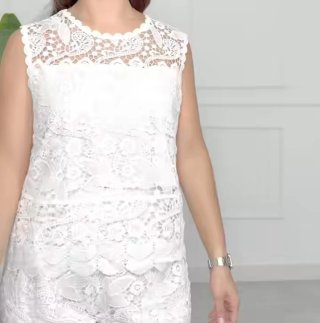 Conjunto verano encaje