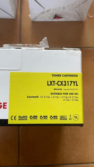 Tóners Lexmark LXT-CX317