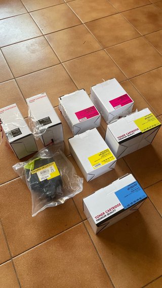 Tóners Lexmark LXT-CX317
